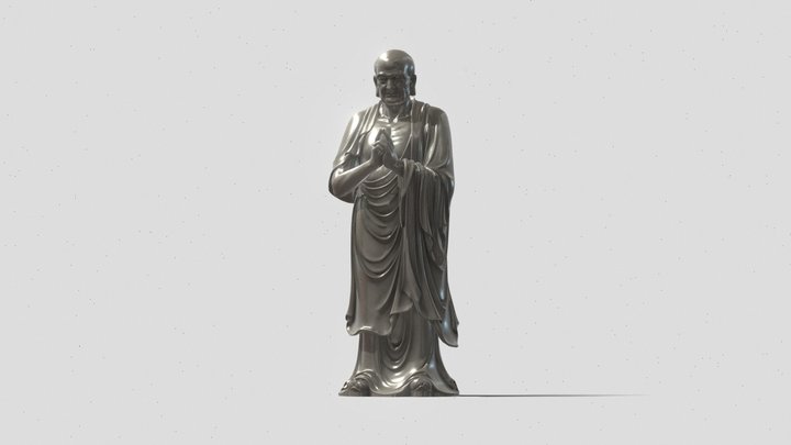 Buddha Statues 022 3D Model