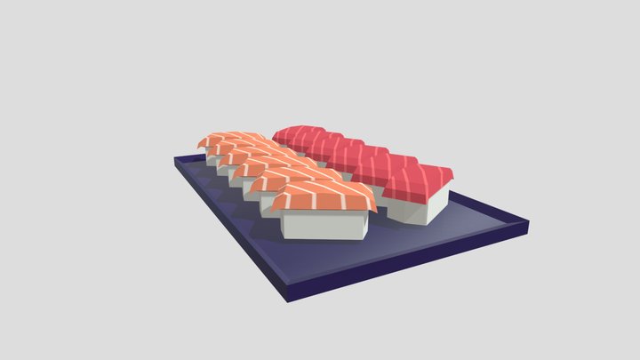 Nigiri Platter – Modello 3D gratuito STL