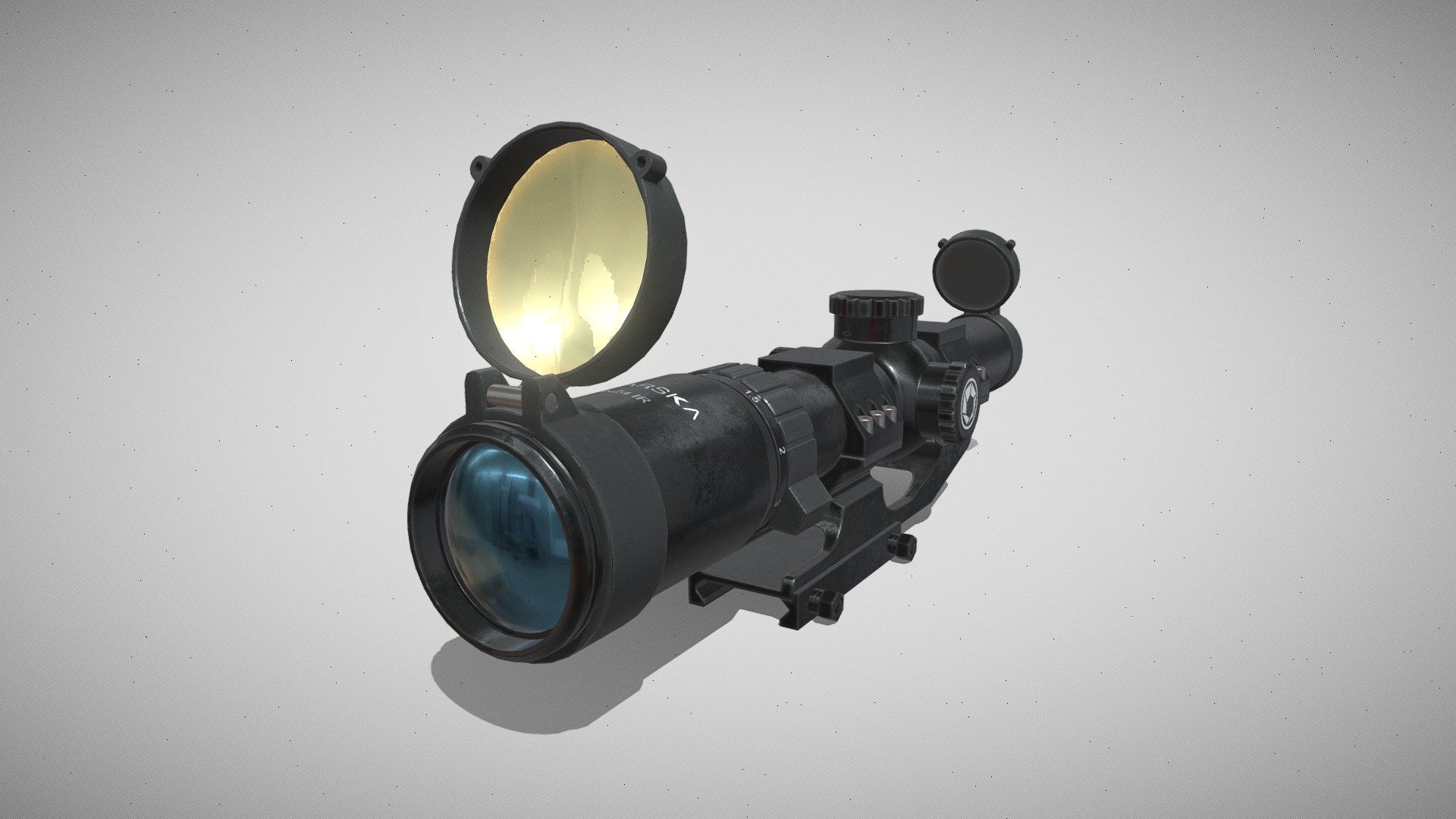 Scope - Barska 1-8x24mm - Download Free 3D model by Oremu (@oremu029 ...