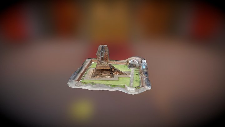 Candi Sumur 3D Model