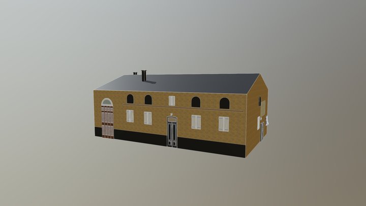 House in Toulouse 3D Model