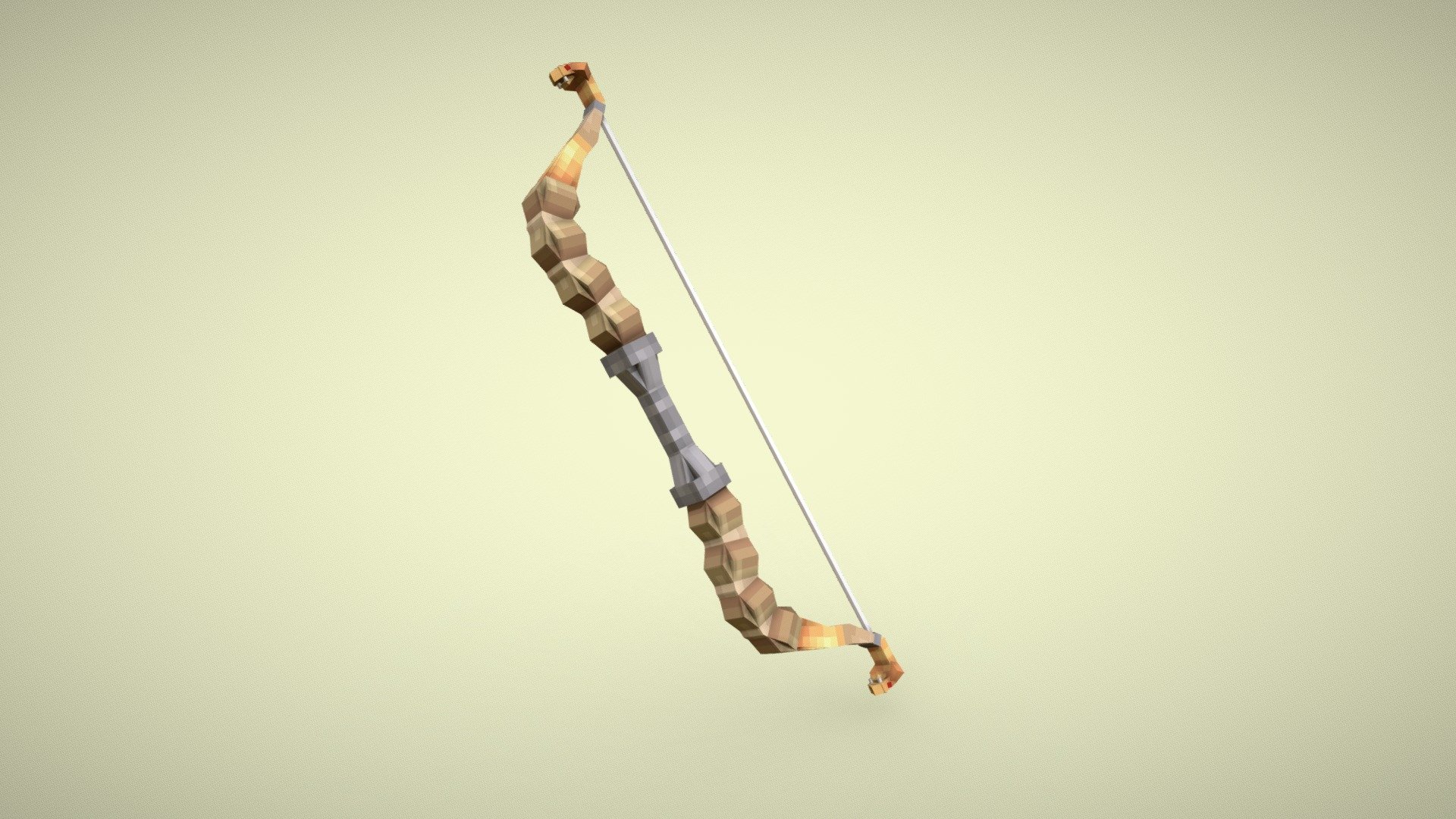 Arabian Bow - 3D model by nitsan [1a852f3] - Sketchfab