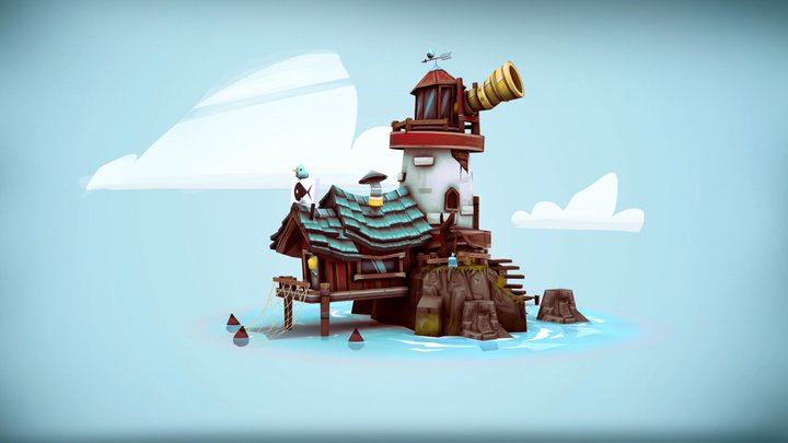 The Lighthouse 3D Model