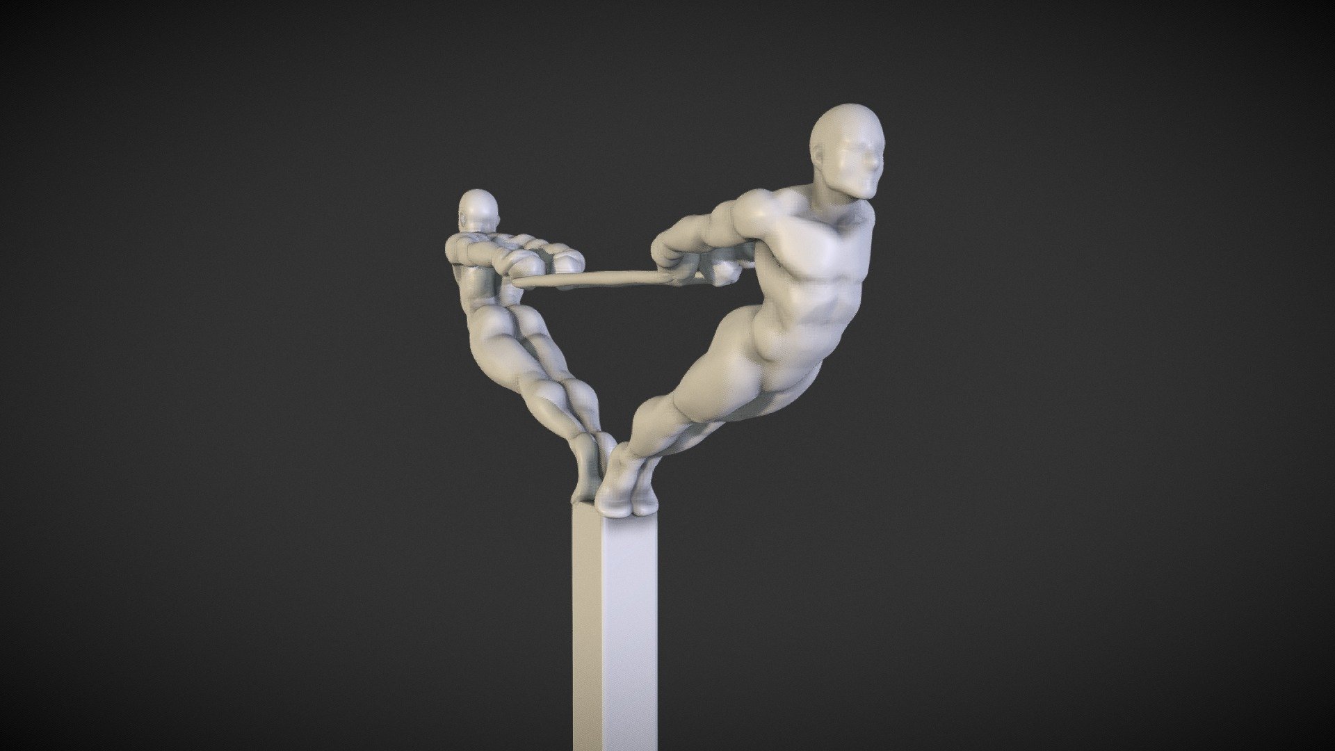 "Hang" Conceptual sculpt — Sketchfab embed 3D viewer