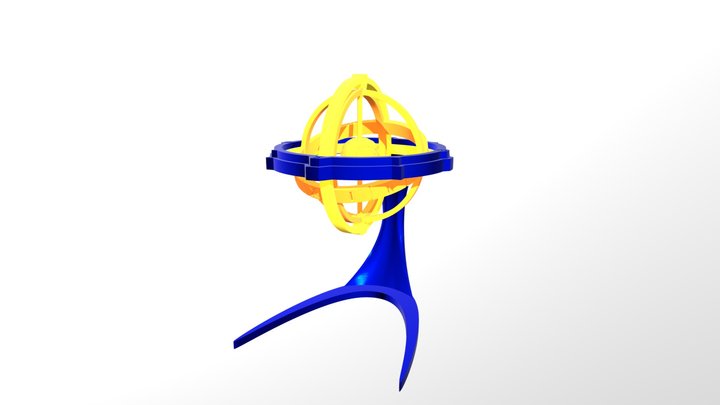Armillary_ Blender 3D Model