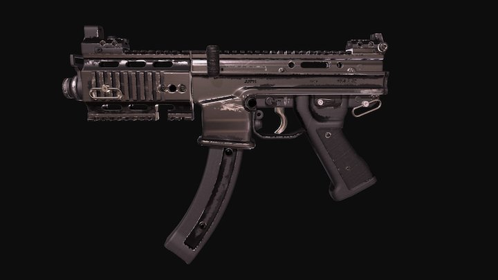 SMG LOW 3D Model