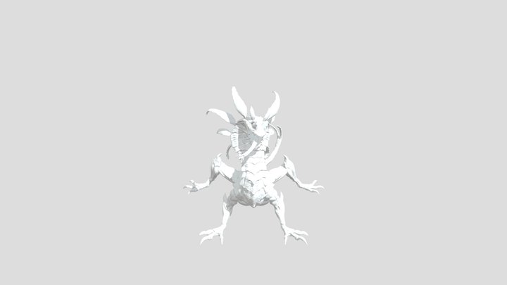 Sea monster 3D Model