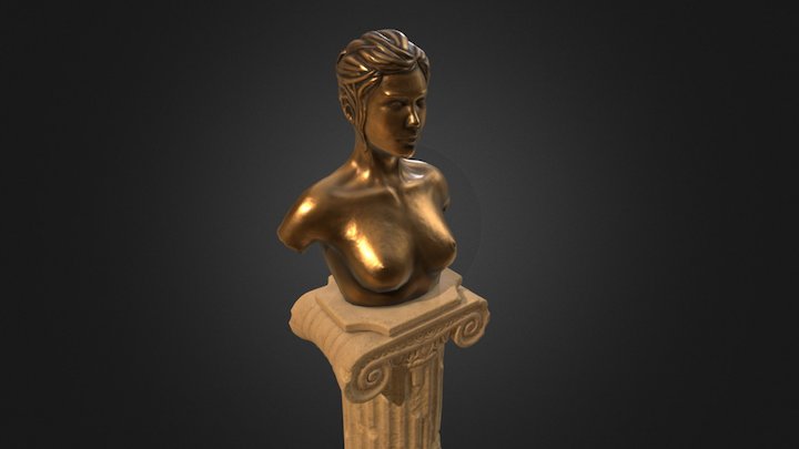 Female Bust 3D Model