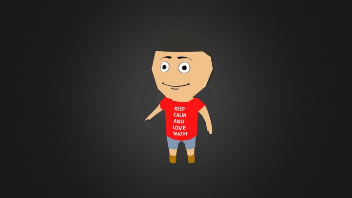 Innocent Kid 3D Model