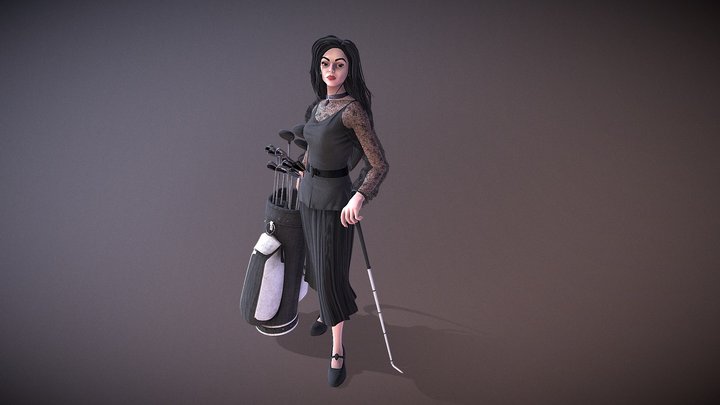 Elizabeth Ward 3D Model