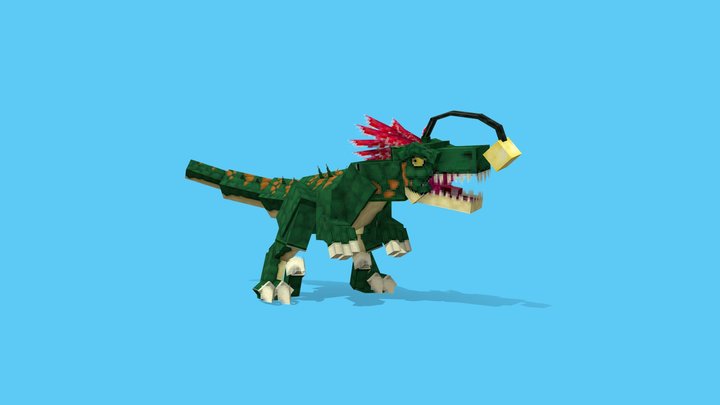 Jungle Raptor [Hytale Fanmodel] 3D Model
