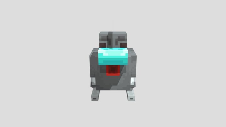 Rock Rooster 3D Model