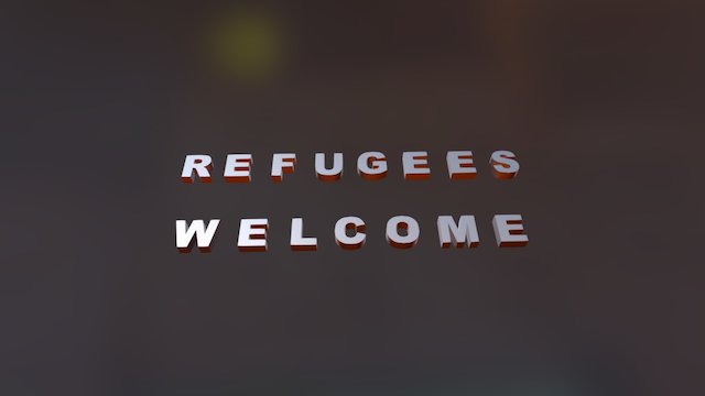 Ge Noach Refugees Welcome 3D Model