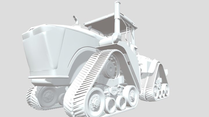 Tractor Subdivision model 3D Model