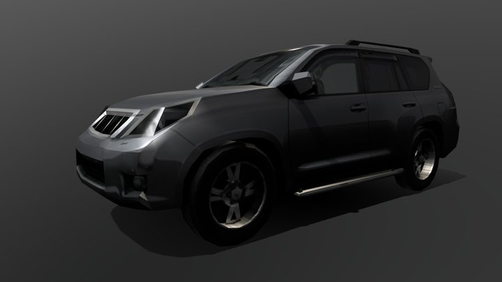 Toyota land cruiser prado 2012 3D Model