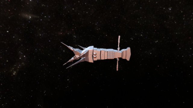 Spaceship Test#1 3D Model
