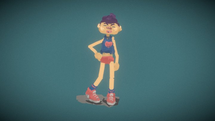Belly Button 3D Model