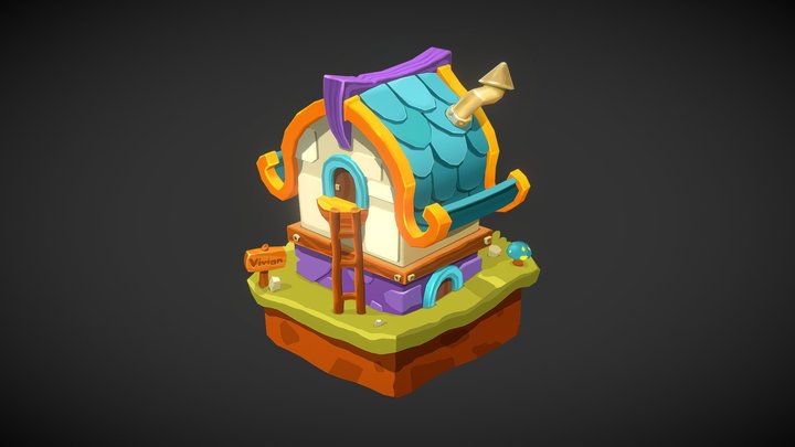 Vivian's House 3D Model