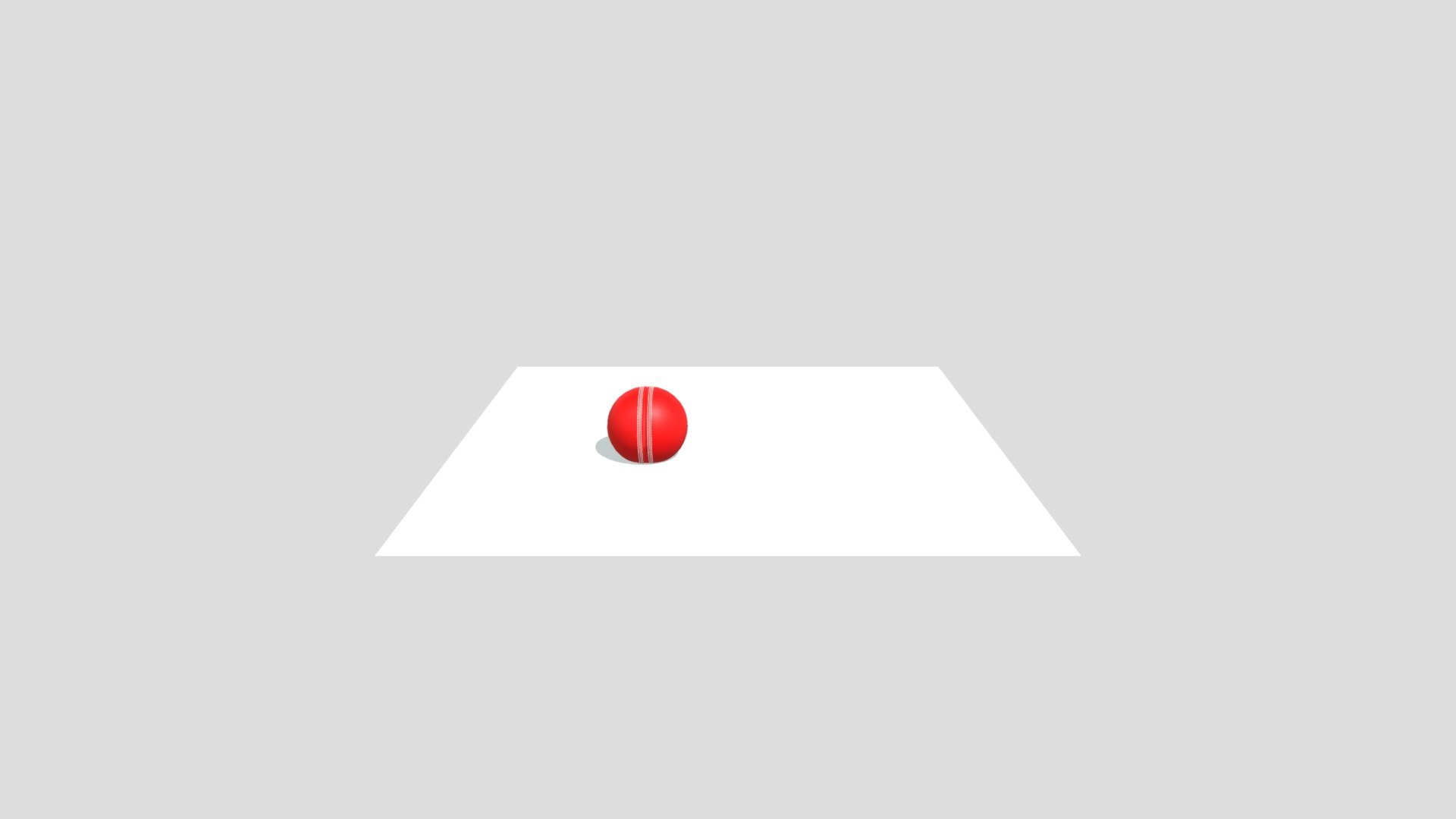 Cricket Ball — Sketchfab embed 3D viewer