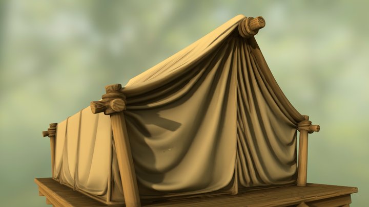 19th Century Explorer’s Tent – Modèle 3D gratuit STL
