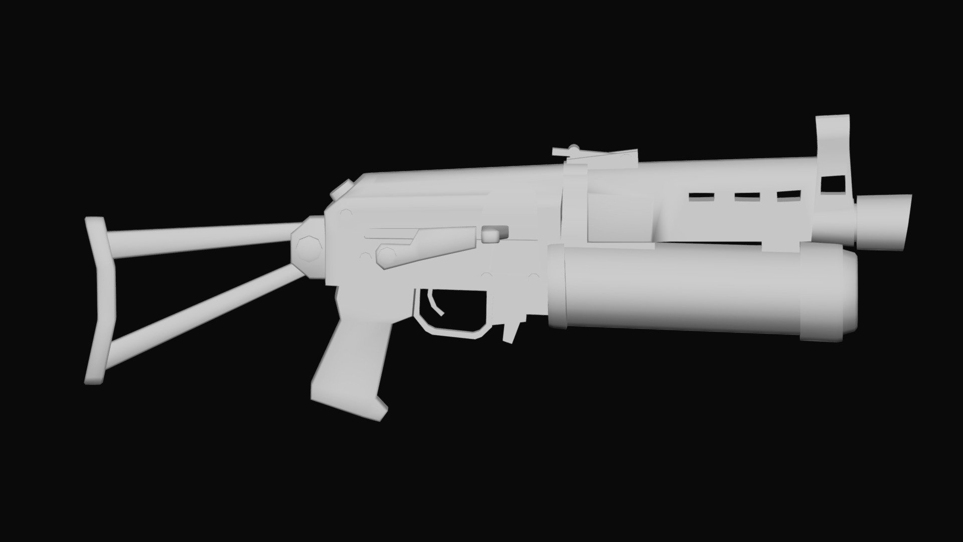 SMG - Submachine gun "Bizon"