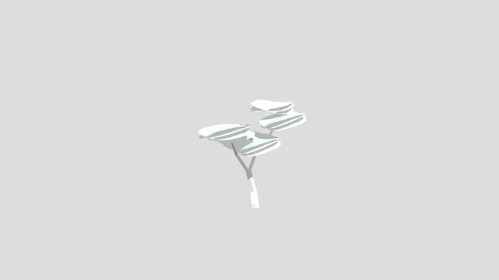 Low Poly Tree 2 3D Model