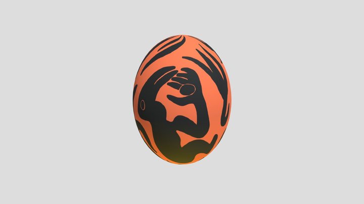 birdman's egg 3D Model