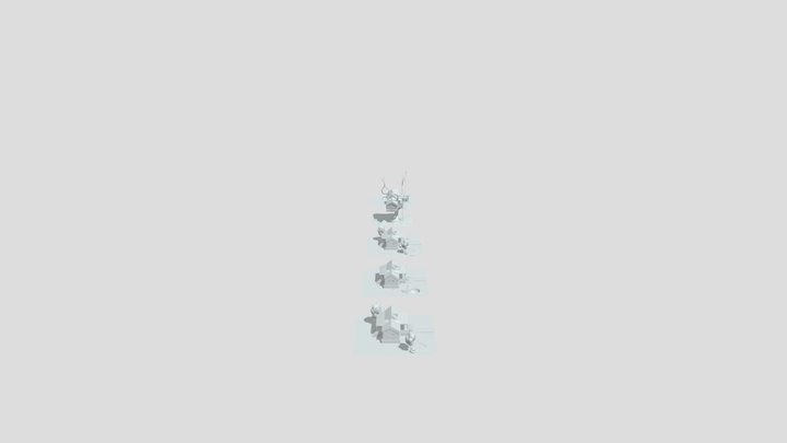 Вторичные формы 3D Model