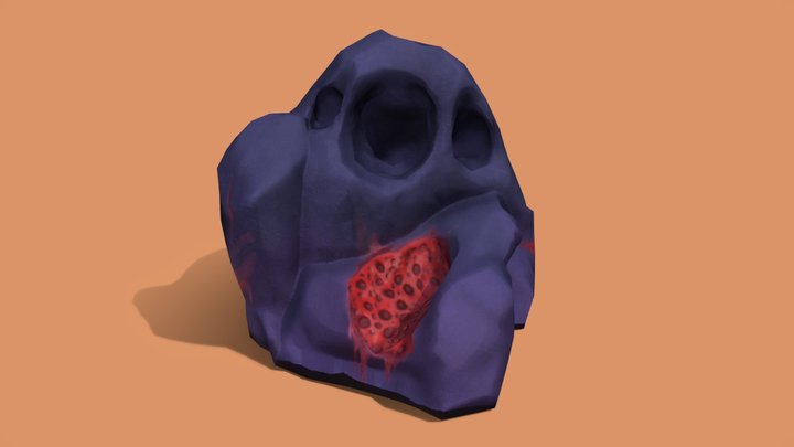 𝙲𝚞𝚝𝚎 𝚂𝚝𝚢𝚕𝚒𝚣𝚎𝚍 𝙲𝚑𝚒𝚋𝚒 𝚁𝚘𝚌𝚔 3D Model