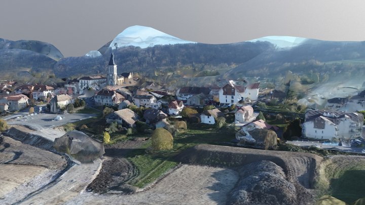 BONS La Colombière-201878 Simplified 3d Mesh 3D Model