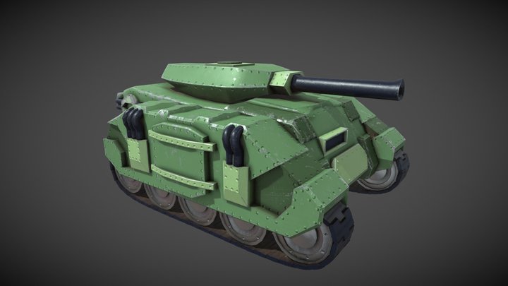Tank 3D Model