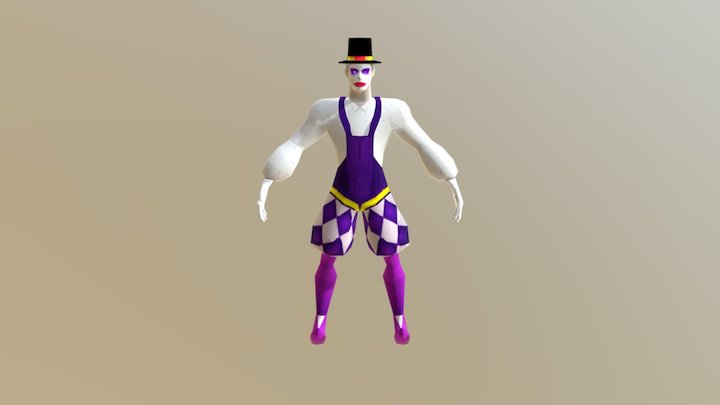 Clown 3D Model