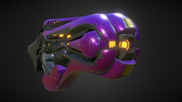 Concussion Rifle 3D Model