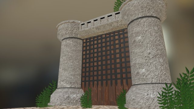 Portcullis 3D Model
