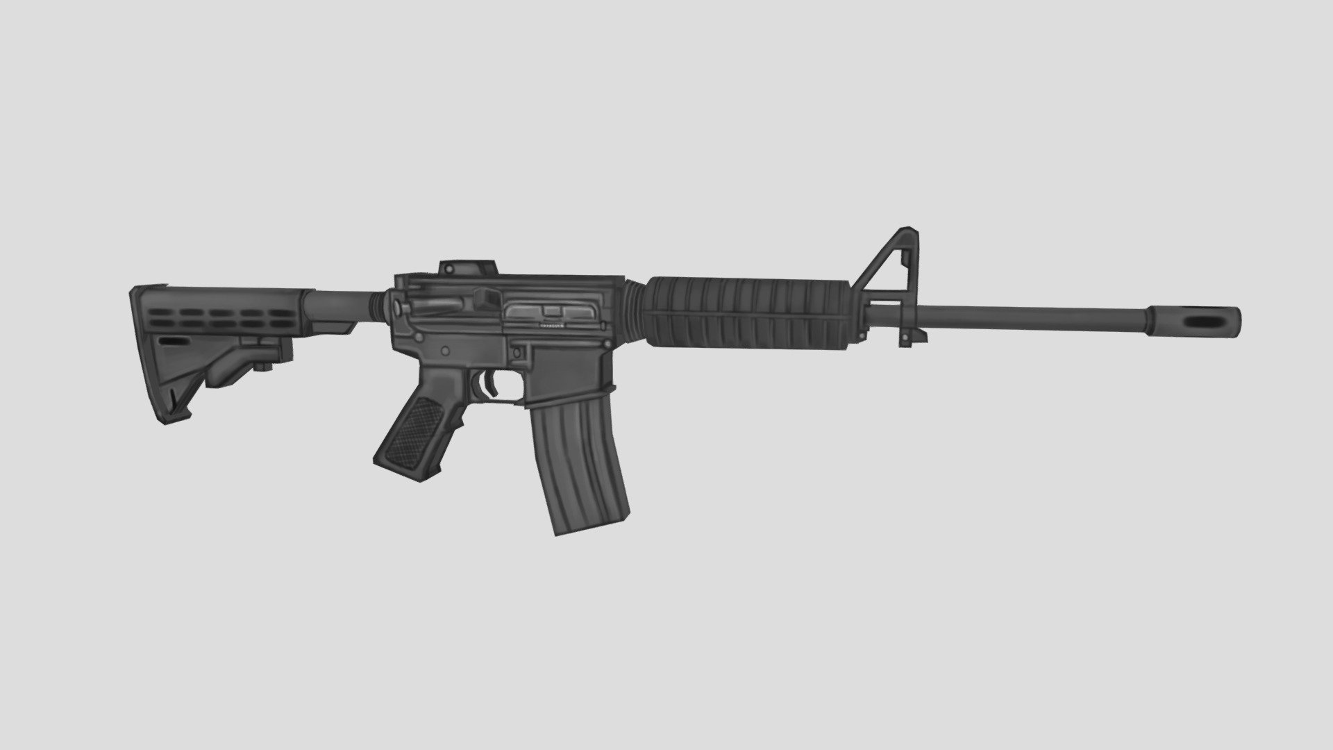 Bushmaster XM-15 - 3D model by BRITA74 [1a98447] - Sketchfab