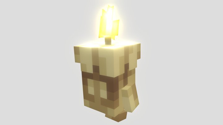 Candle golem 3D Model