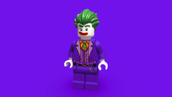 Joker lego🃏👾 3D Model
