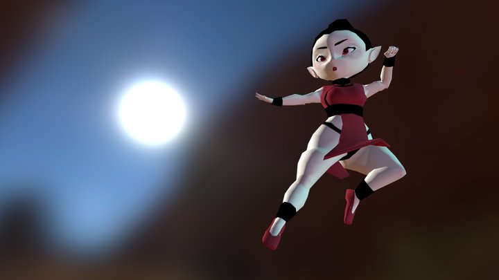 Ringo Pose 3D Model
