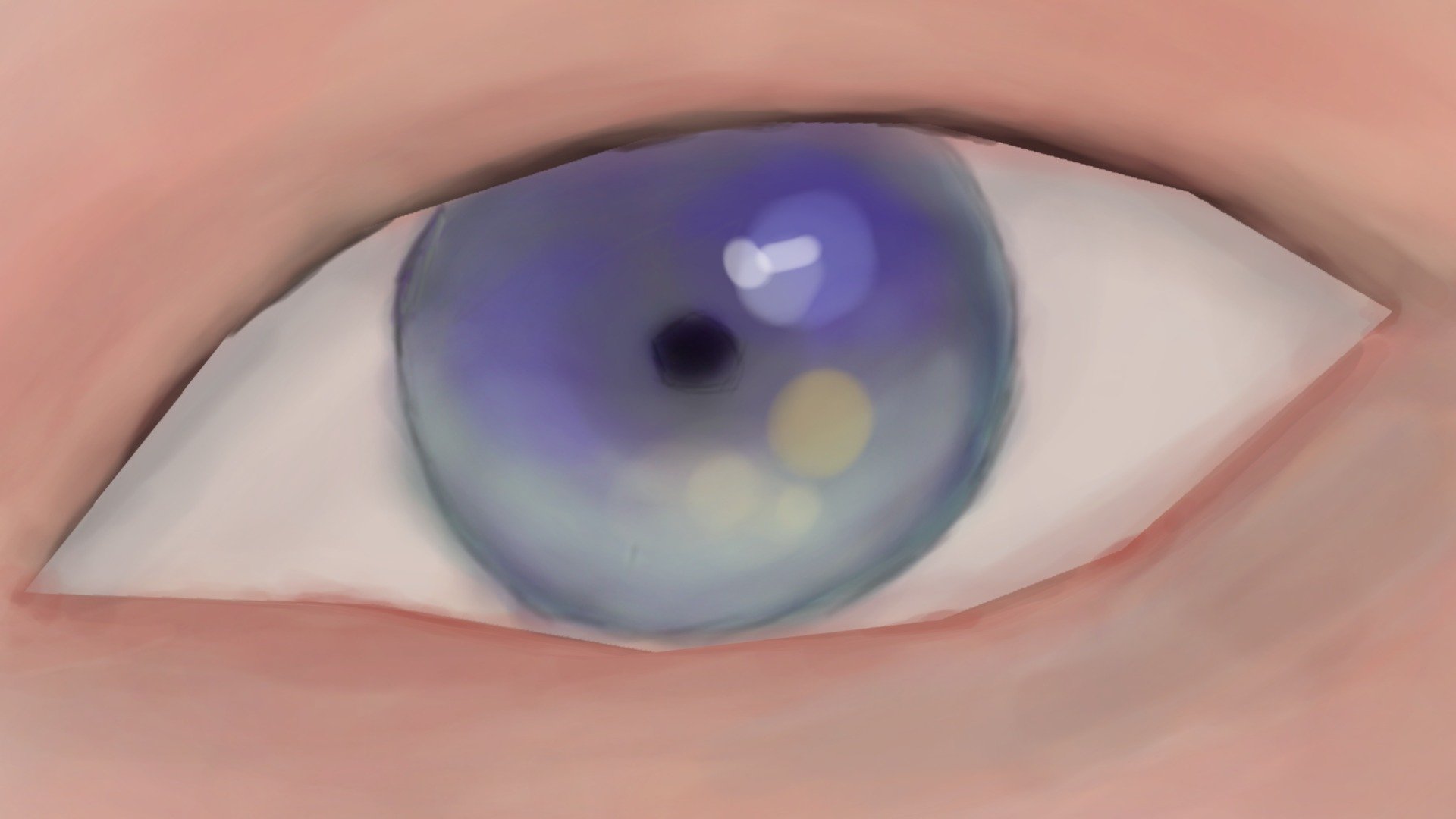 Hand Painted Eye
