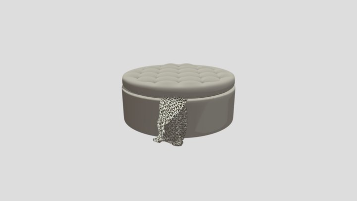 Ottoman 3D Model