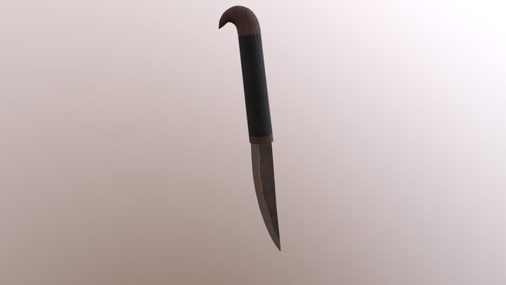 Homemade knife 3D Model