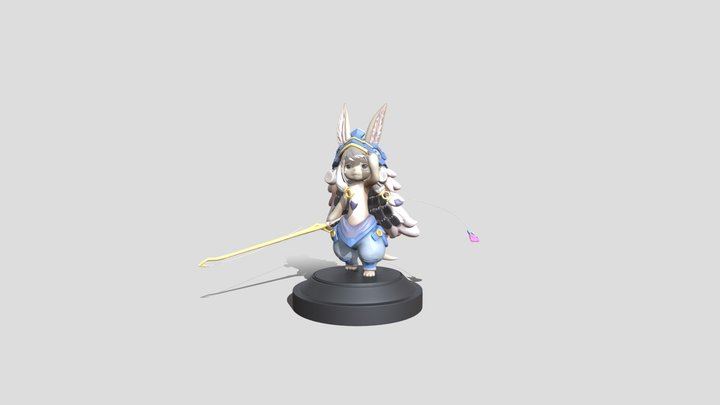| FAN WORK |  -  Nanachi 3D model 3D Model