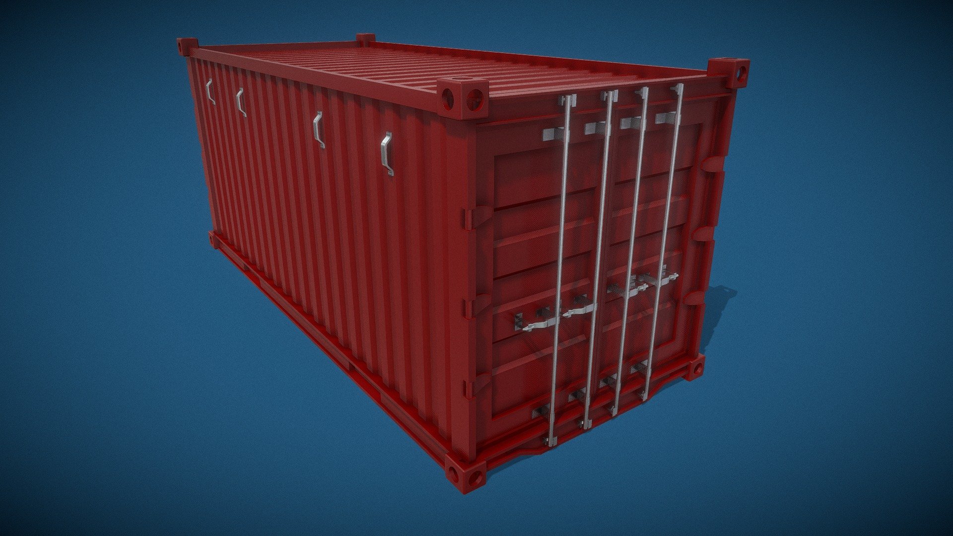 Cargo Container Short - Download Free 3D model by sc8di [1a9e208