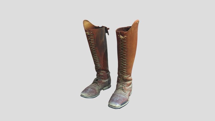 3D_Boot_03 3D Model