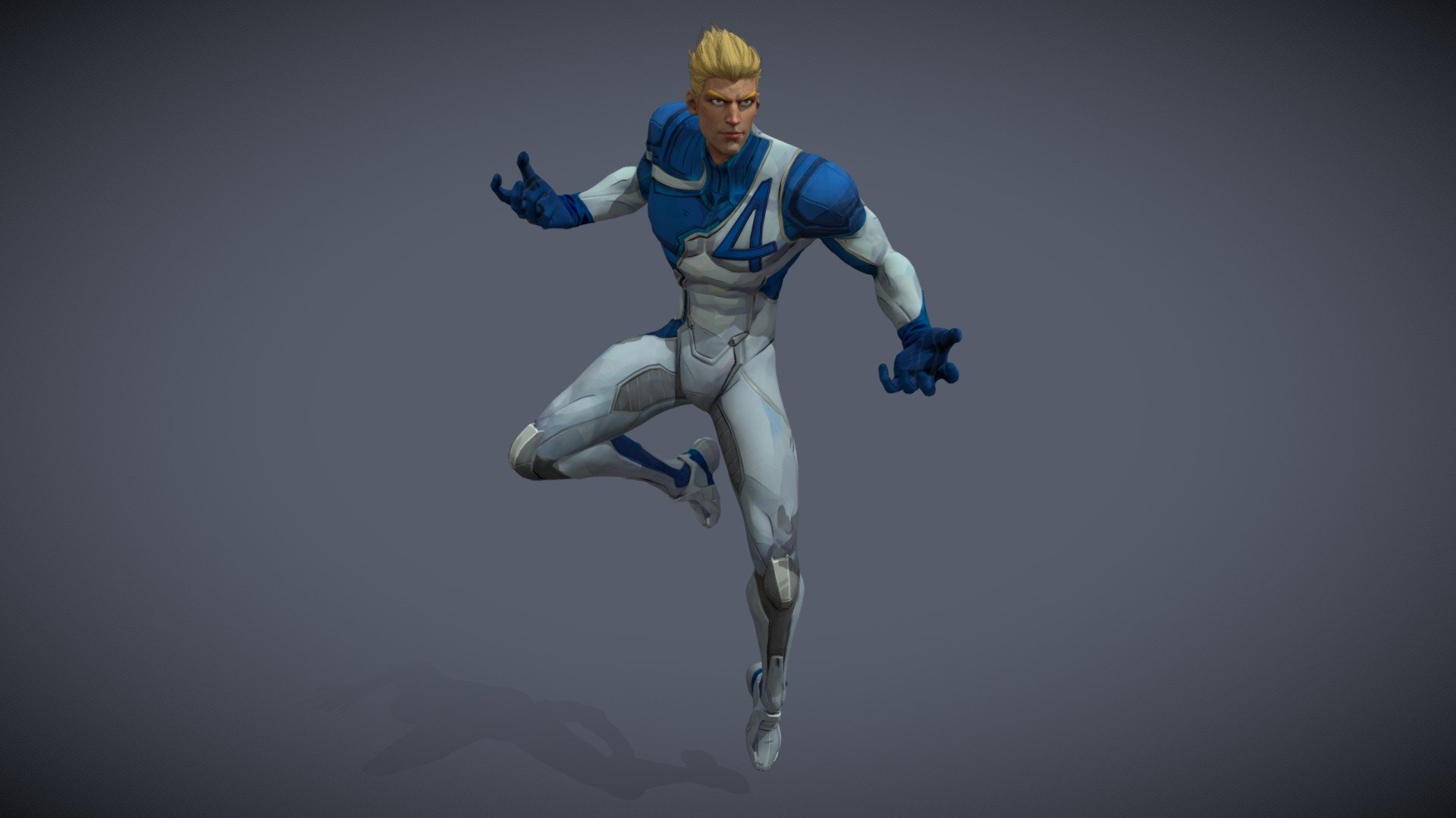 Human Torch | Marvel Rivals - Download Free 3D model by King_45 ...