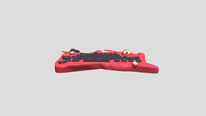 Cursed Demon Keyboard