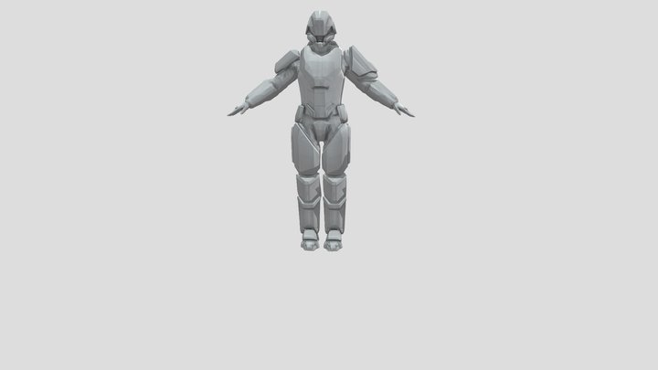 PC Computer - XCOM 2 - ADVENT Shieldbearer 3D Model