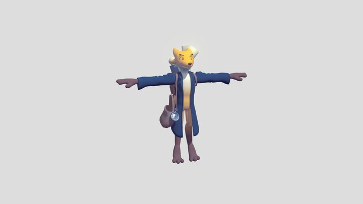 Collector Fox 3D Model