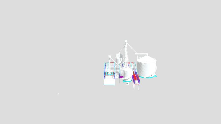 3D Casa De Máq. Pascoal R04 3D Model