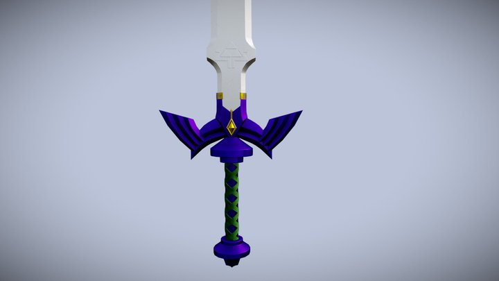 MasterSword 3D Model